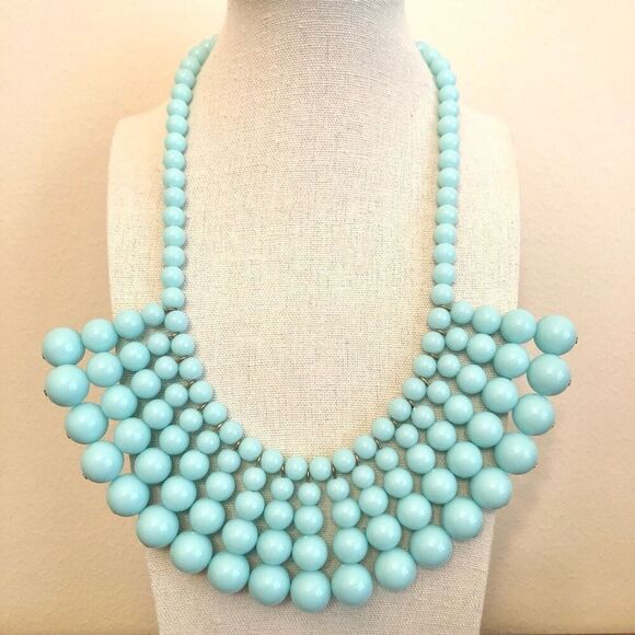 J. Crew | “Having a Ball” Statement Necklace | 18” to 20” Adjustable - Picture 1 of 4
